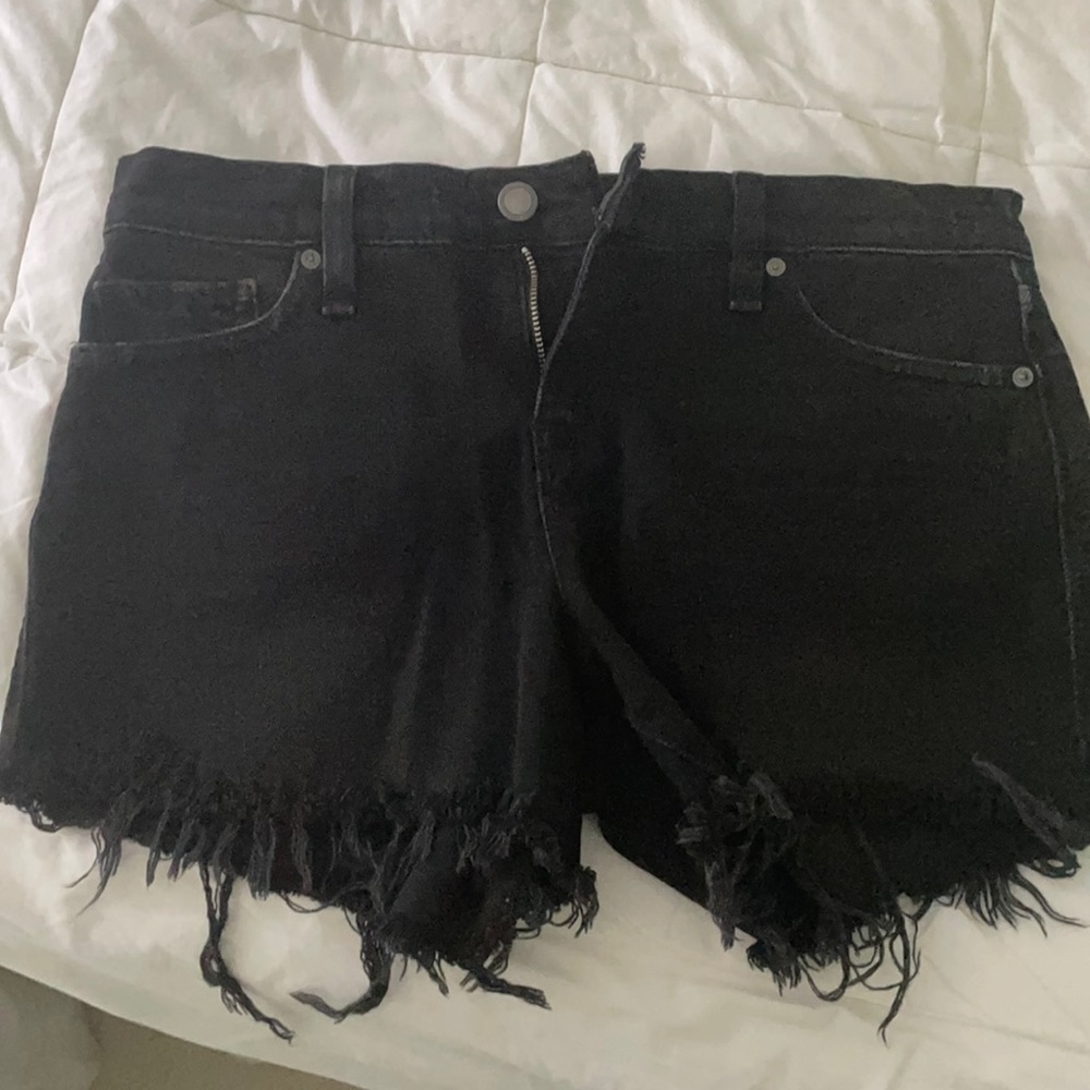 Black Hudson shorts size 25